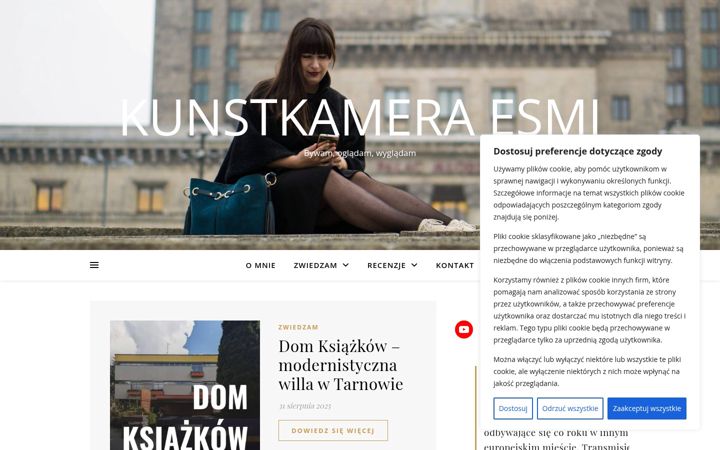 Screenshot of kunstkameraesmi.pl