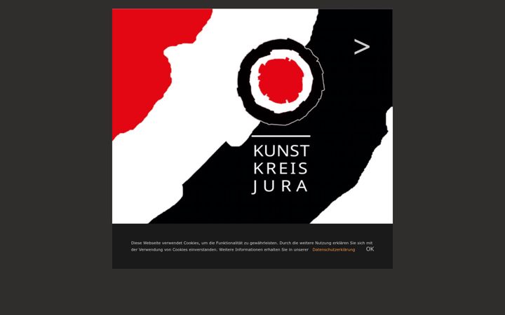 Screenshot of kunstkreis-jura.de