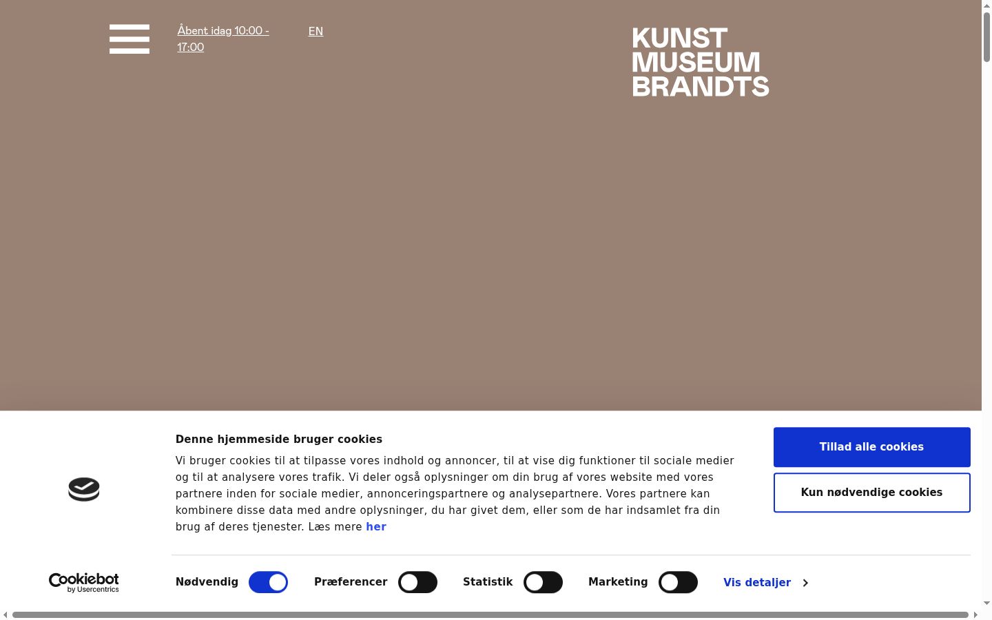 Sutikimo reklamjuostės, rodytos prieš bet kokią sąveiką, ekrano kopija