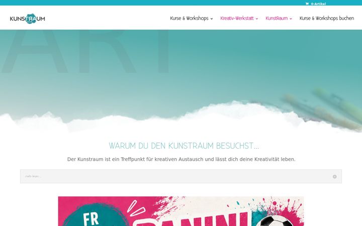 Captura de ecrã de kunstraum-schweinfurt.de