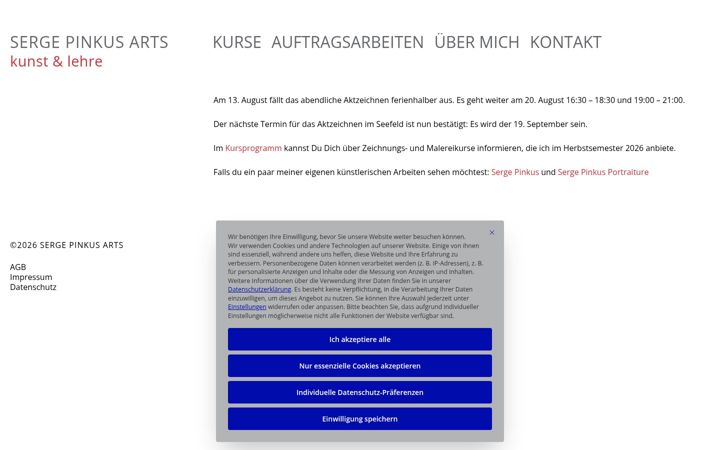 Screenshot of kunststoff-sergepinkus.ch