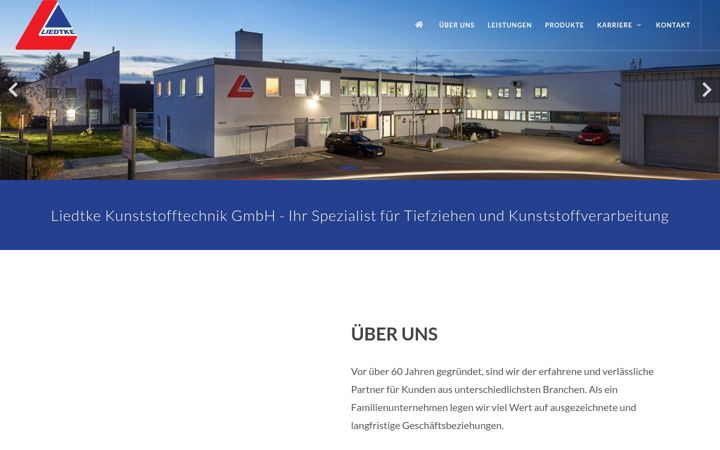 Screenshot of kunststoff-tiefziehtechnik-liedtke.de
