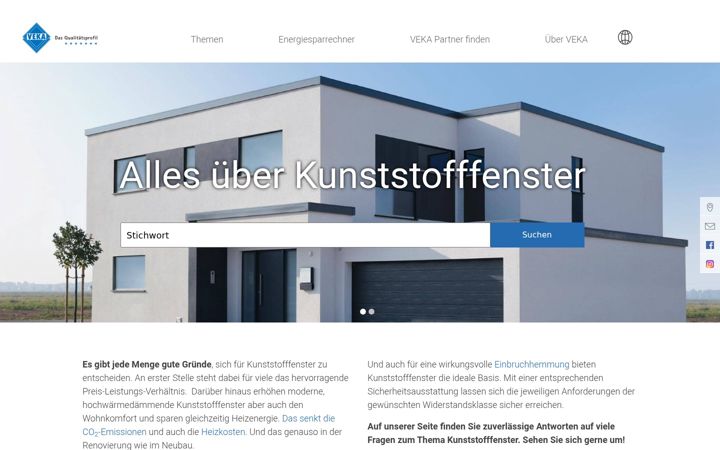 Screenshot of kunststofffenster-welt.de