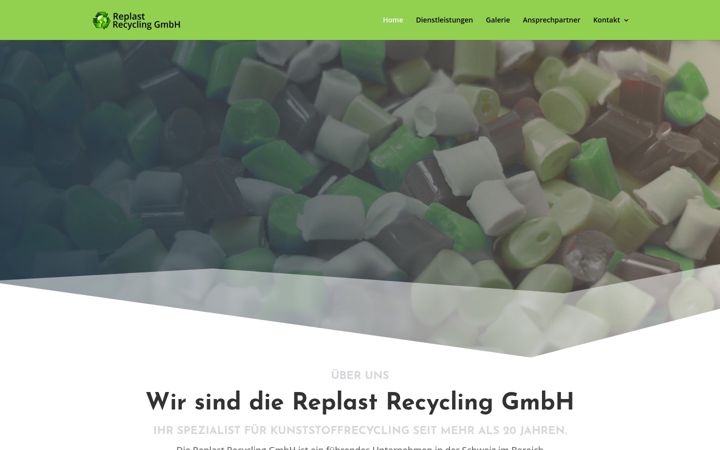Screenshot of kunststoffrecycling.ch
