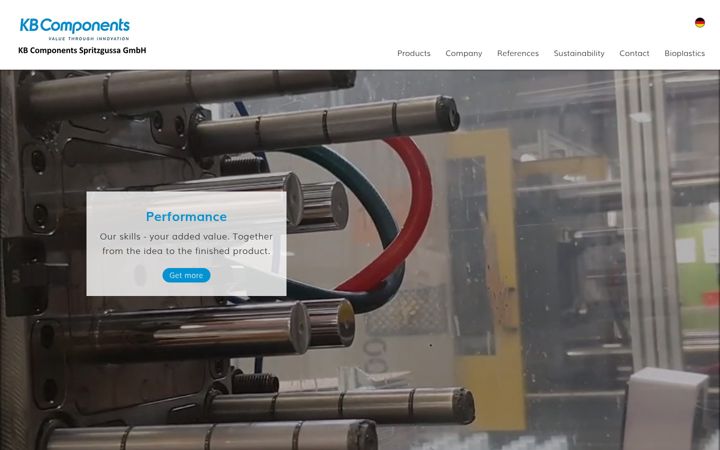 Screenshot of kunststoffverpackung.net