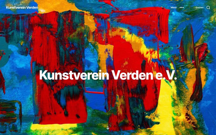 Screenshot of kunstverein-verden.de