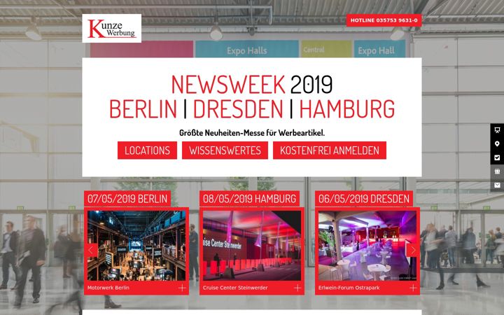 Screenshot of kunze-newsweek.de