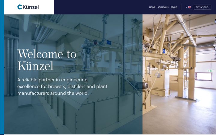Screenshot of kunzel.de