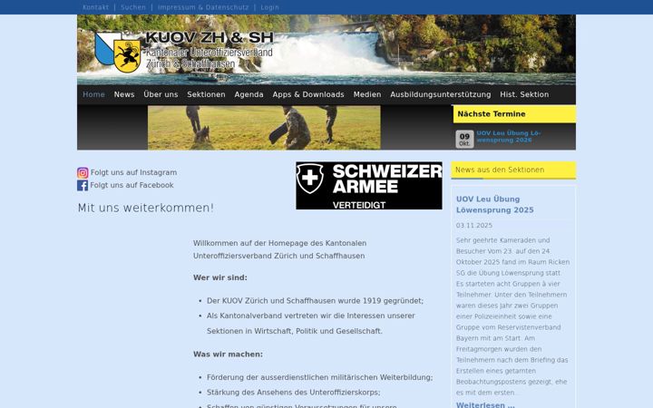 Screenshot of kuov-zhsh.ch