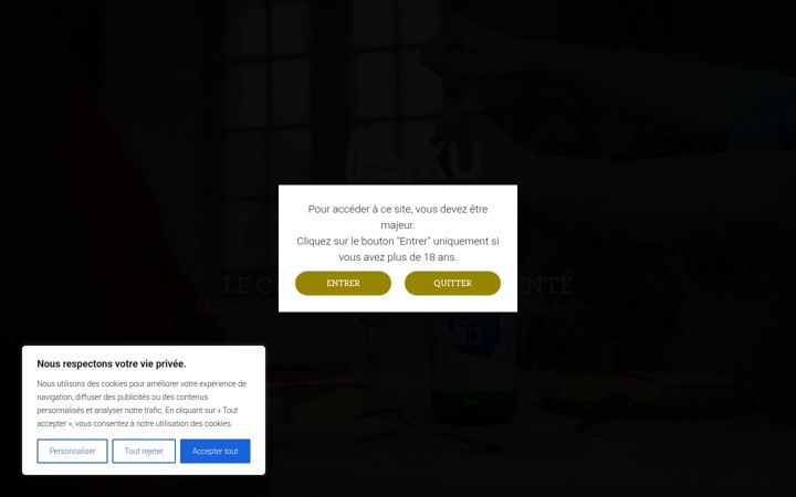 Screenshot of kupela.fr