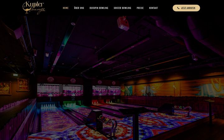 Screenshot of kupferlounge.de