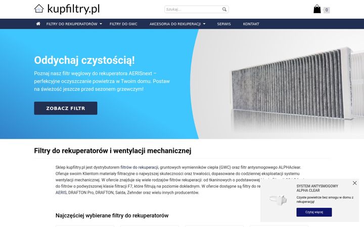Skärmbild av kupfiltry.pl