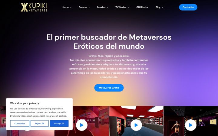 Screenshot of kupiki.com