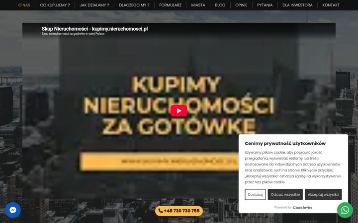 Screenshot of kupimy.nieruchomosci.pl