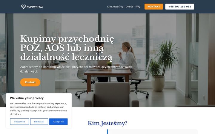 Screenshot of kupimypoz.pl