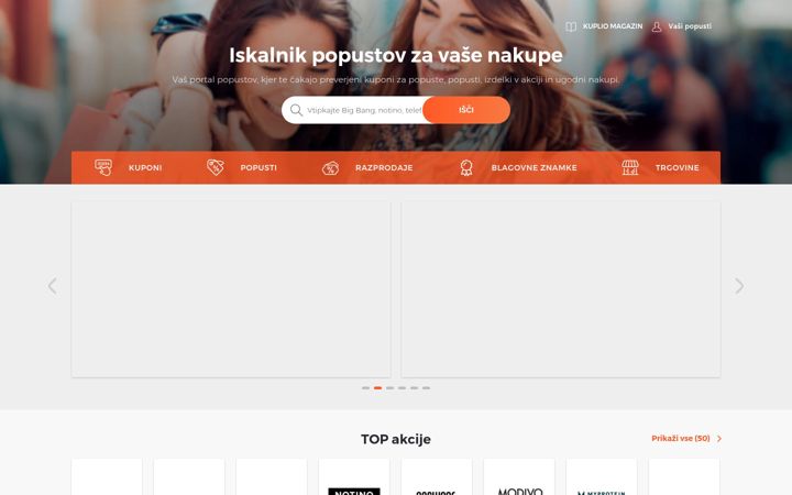 Képernyőkép: kuplio.si