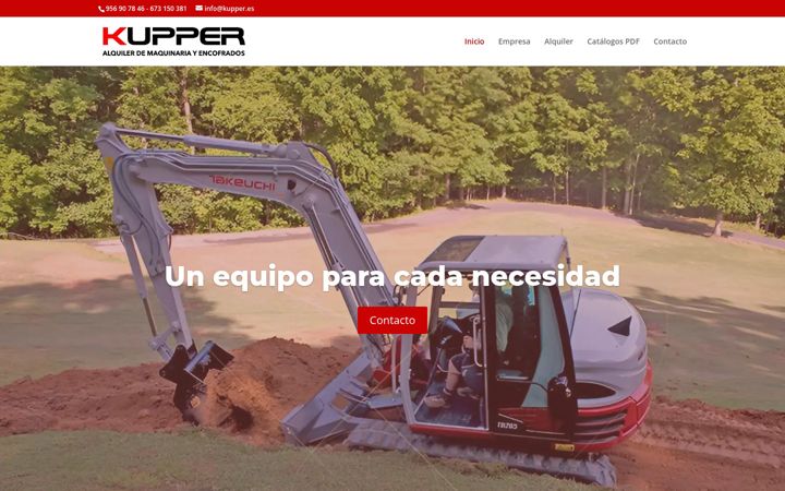 Screenshot of kupper.es