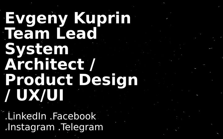Screenshot of kuprindesign.com