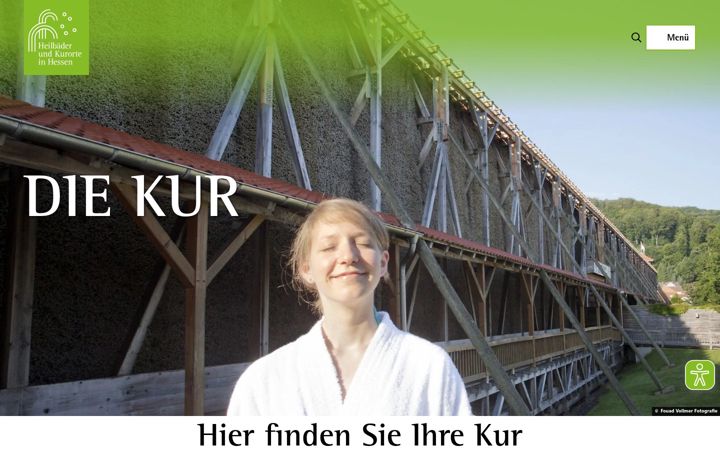 Screenshot ta' kur-in-hessen.de