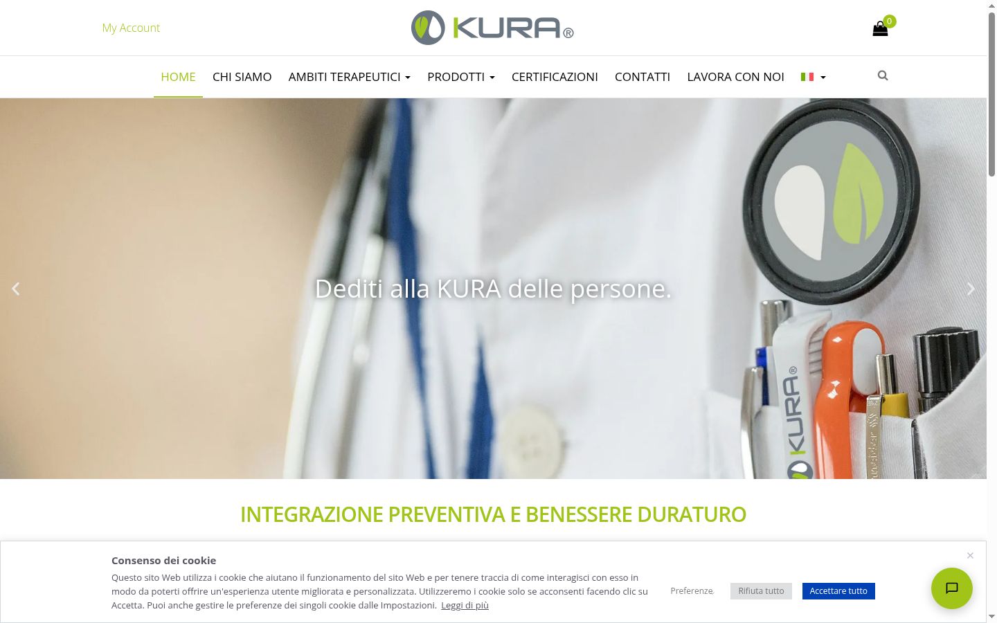 Zrzut ekranu banera zgody wyświetlanego przed jakąkolwiek interakcją