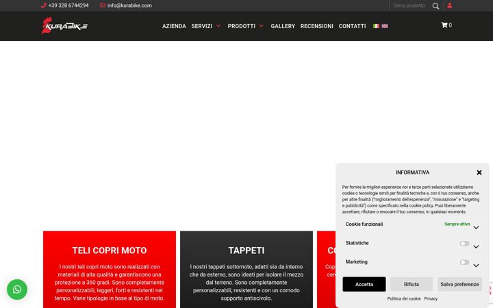 Screenshot of kurabike.com