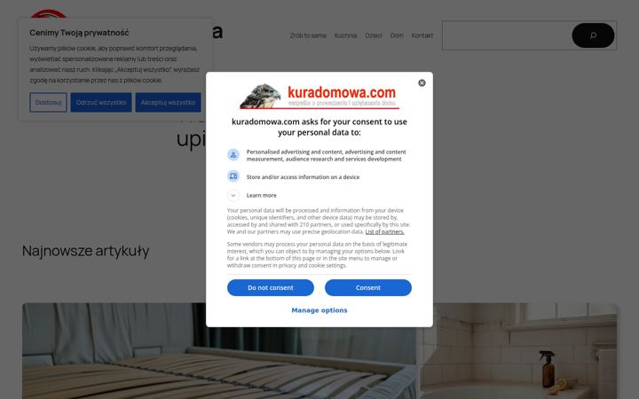 Screenshot of kuradomowa.com
