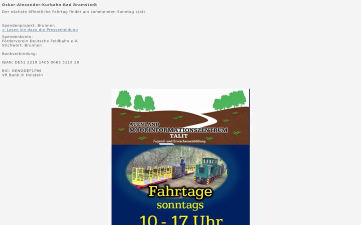 Screenshot of kurbahn-bad-bramstedt.de