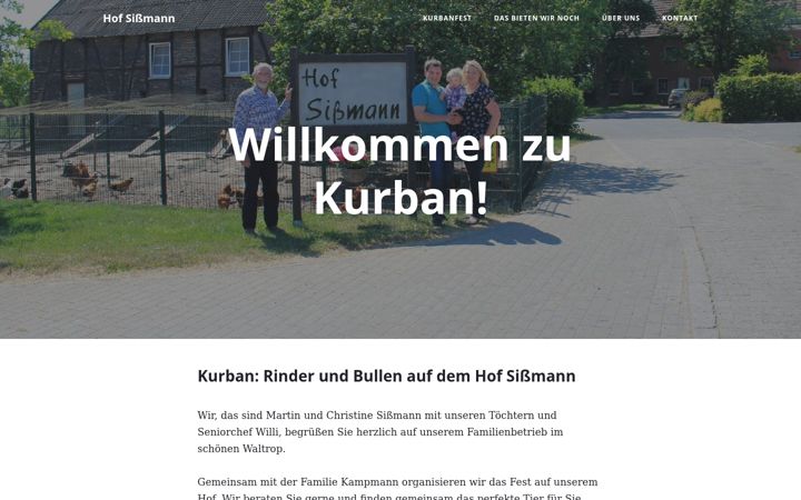 Screenshot of kurbanfest.com