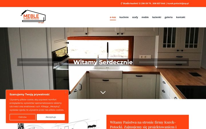 Screenshot of kurek-potocki.pl