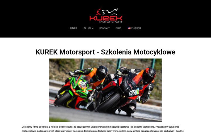 Screenshot of kurekmotorsport.pl