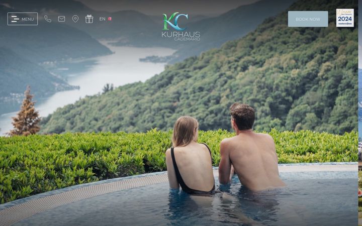 Screenshot of kurhauscademario.com