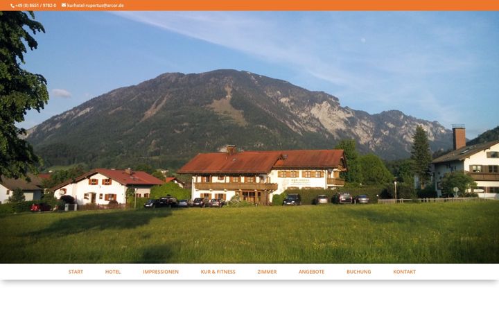 Screenshot of kurhotel-rupertus.de