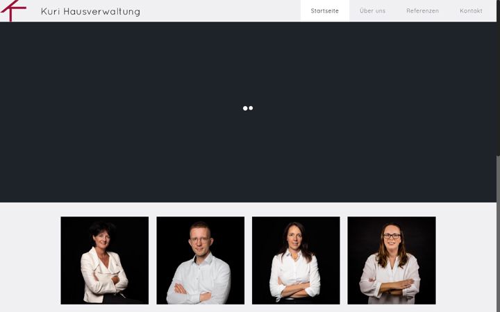 Screenshot of kuri-hausverwaltung.de