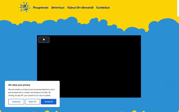 Screenshot of kuriakos-kids.com