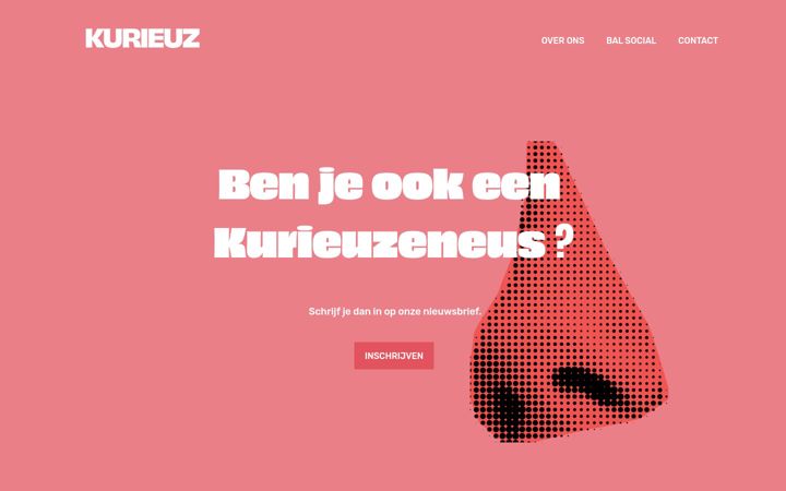 Screenshot of kurieuz.be