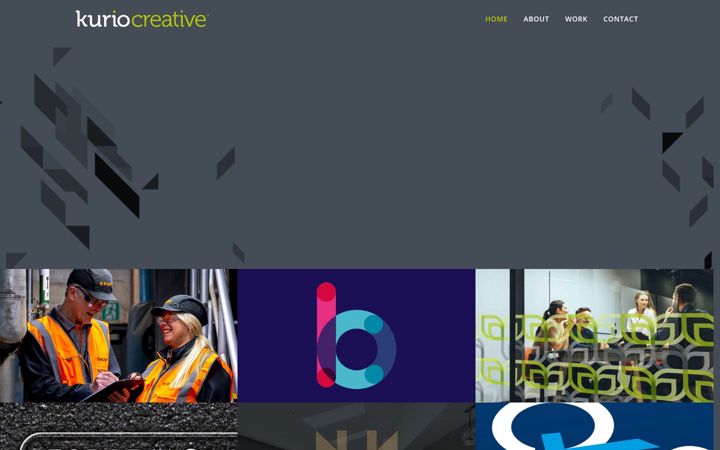 Screenshot of kuriocreative.co.uk