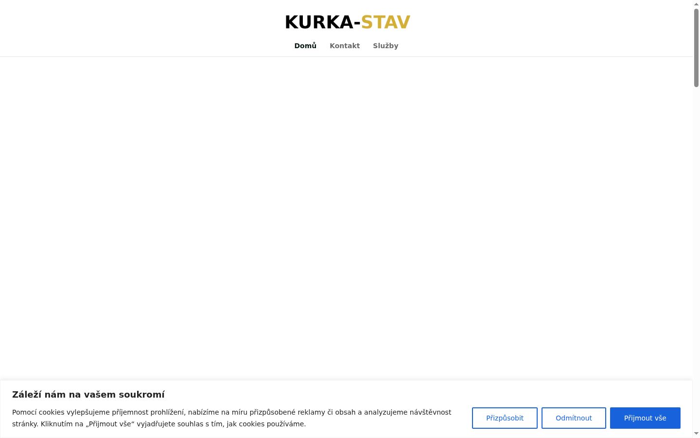 Skjermbilde av samtykkebanneret slik det vises før noen interaksjon