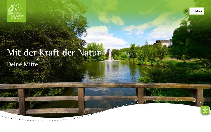 Screenshot of kurorte-in-hessen.de