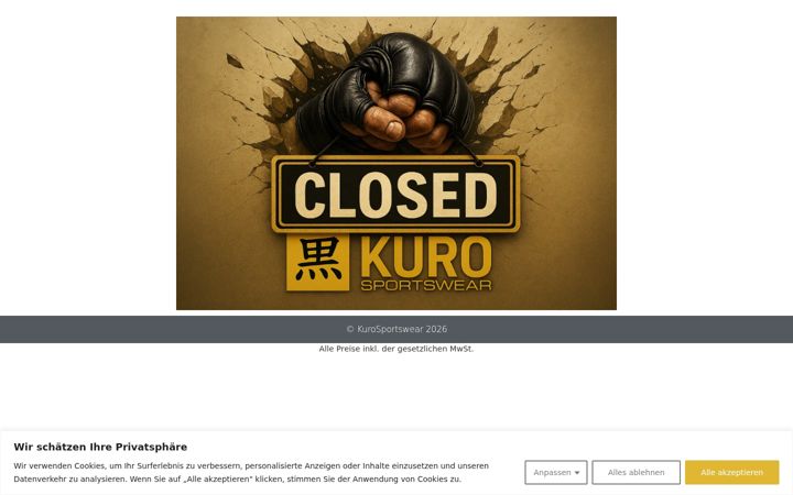 Screenshot of kurosportswear.com