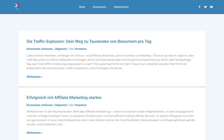 Screenshot of kurs-kompass.com