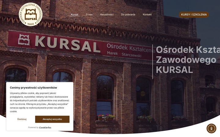Screenshot of kursal.pl