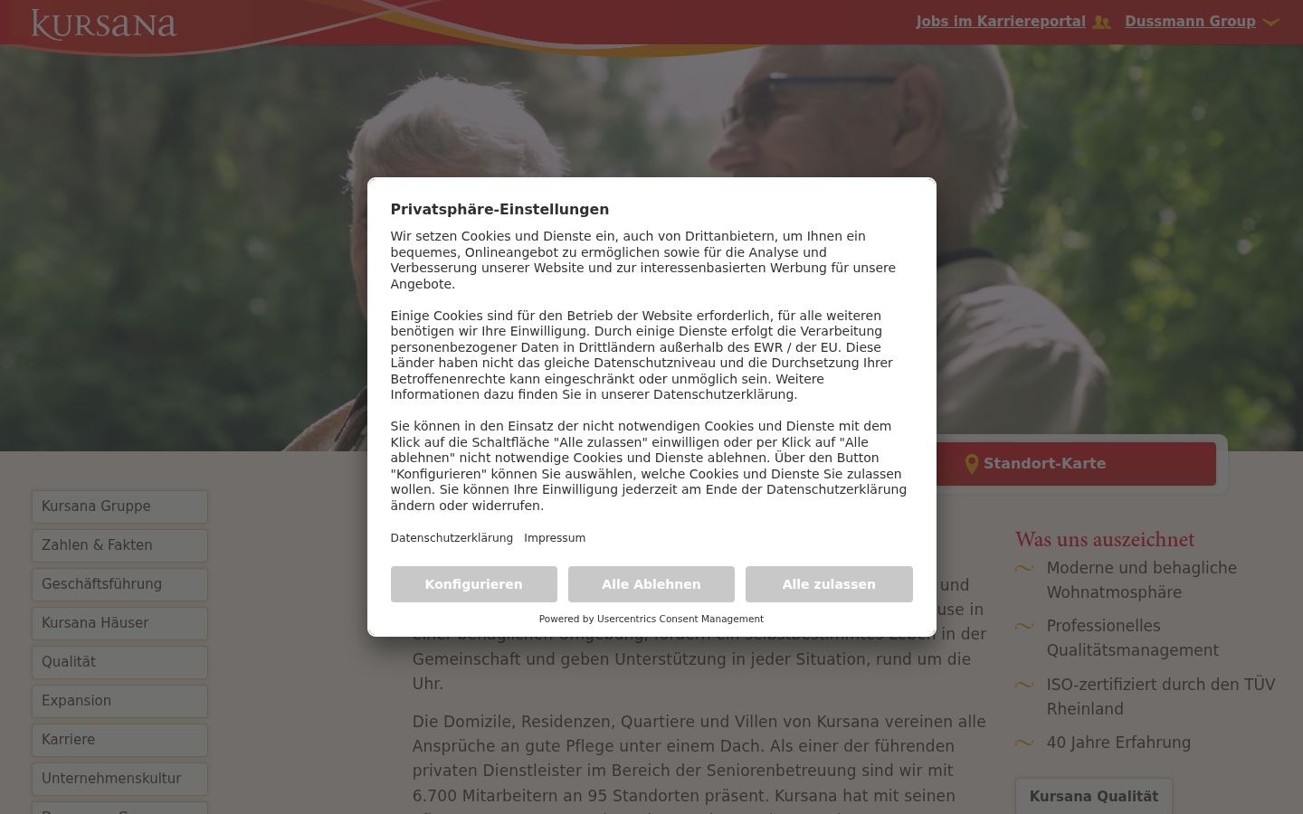 Screenshot tal-banner tal-kunsens muri qabel kwalunkwe interazzjoni