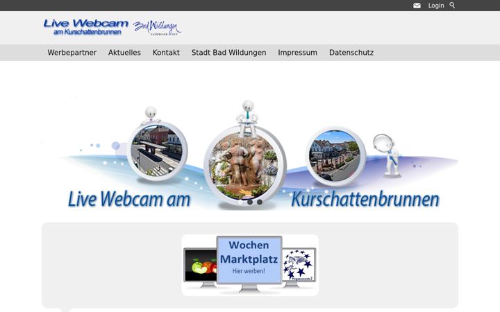 Screenshot of kurschattenbrunnen.de