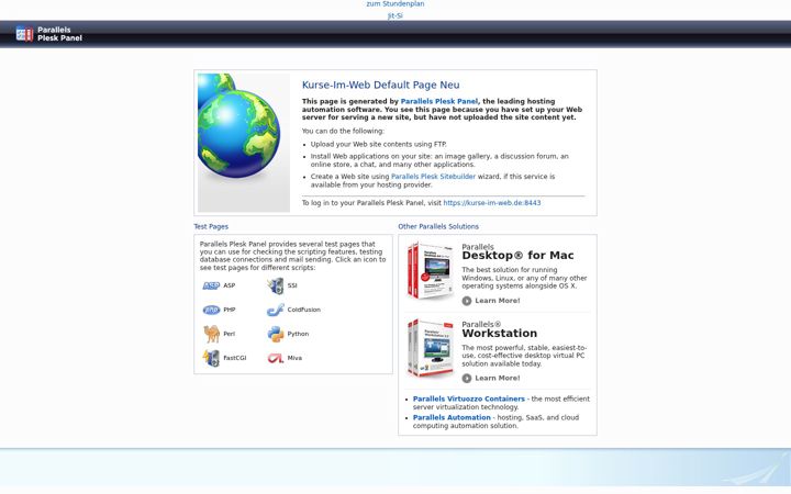 Screenshot of kurse-im-web.de