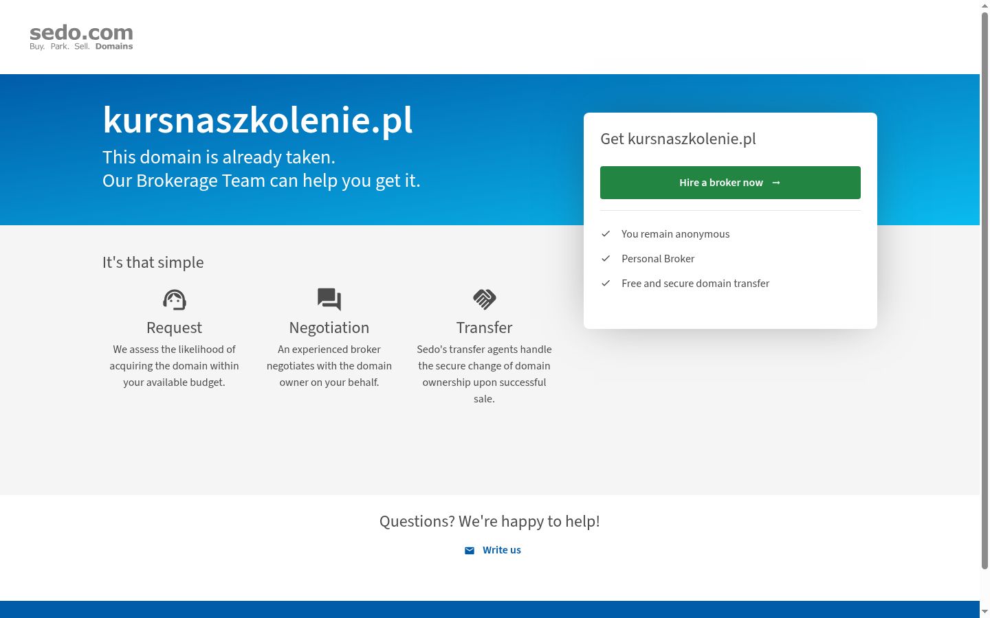 Képernyőkép a bármilyen interakció előtt megjelenő hozzájárulási bannerről