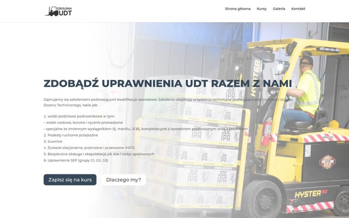 Screenshot of kursnawidlak.pl
