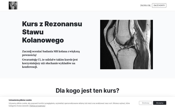 Screenshot of kursrezonanskolana.pl