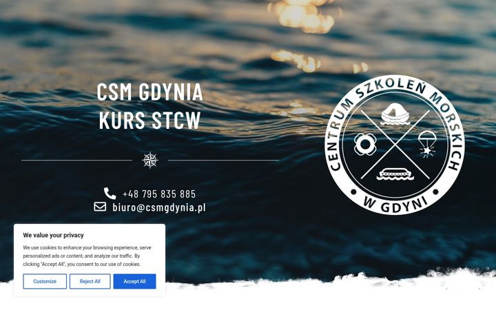 Screenshot of kursstcw.pl