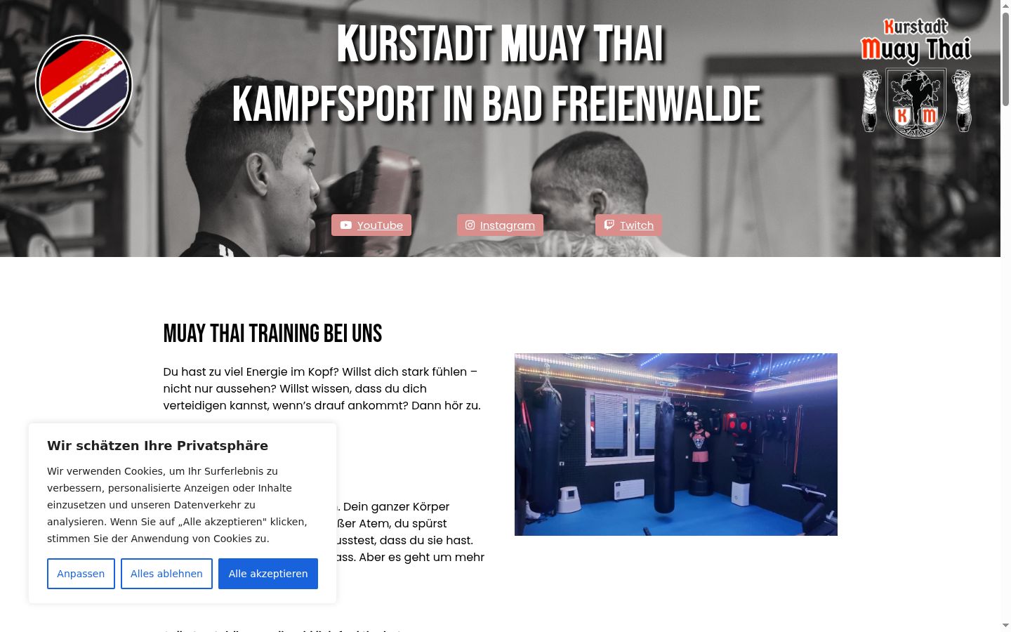 Sutikimo reklamjuostės, rodytos prieš bet kokią sąveiką, ekrano kopija