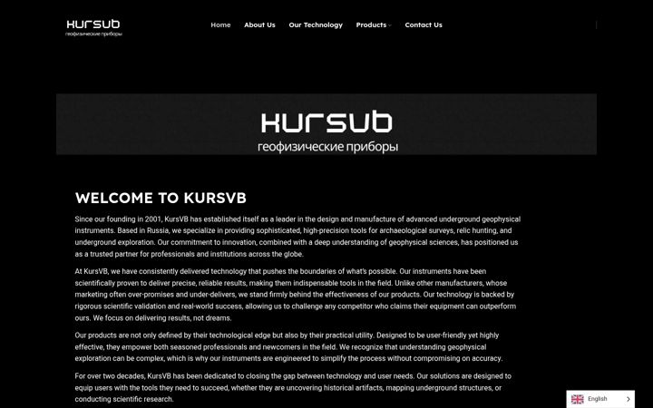 Screenshot of kursvb.com